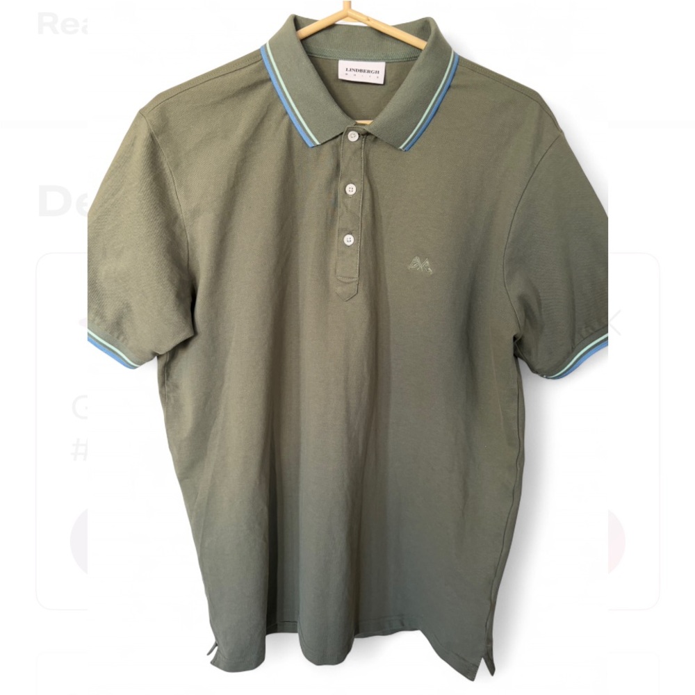 Lindbergh men's relaxed fit polo shirt